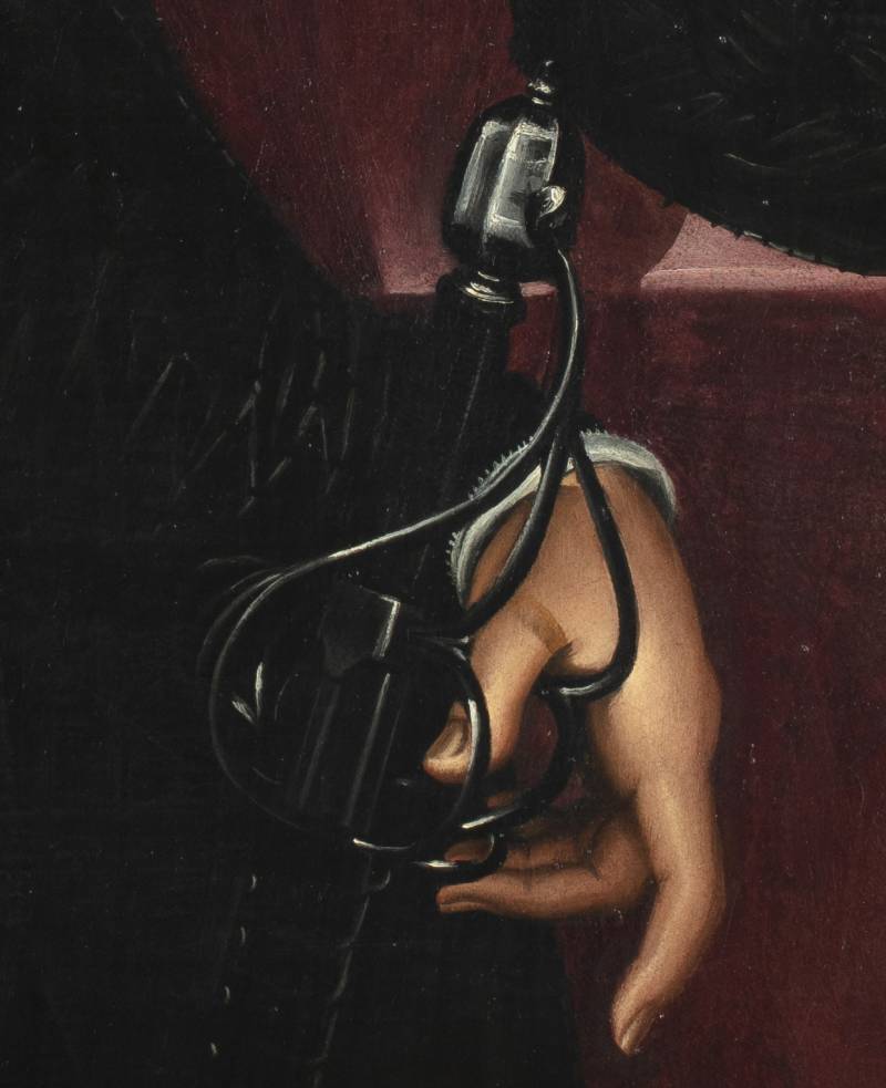 Bartolomeo Passerotti (Bologna, 1529 – Roma, 1592), Autoritratto in abiti da cavaliere