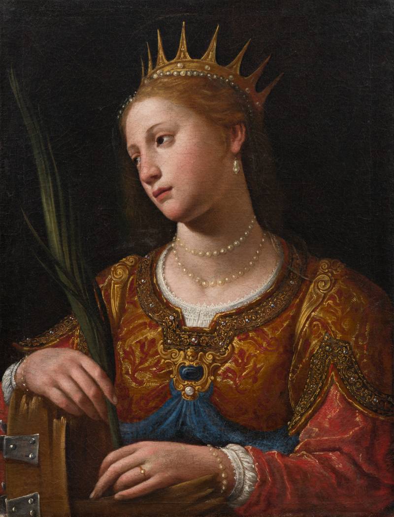 Agostino Ciampelli (Firenze, 1565 – Roma, 1630), Santa Caterina 