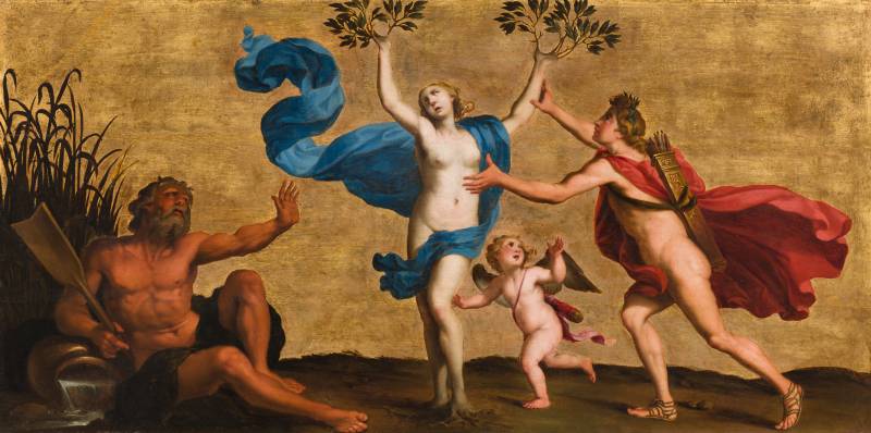 Filippo Lauri (Roma, 1623 – 1694), Apollo e Dafne