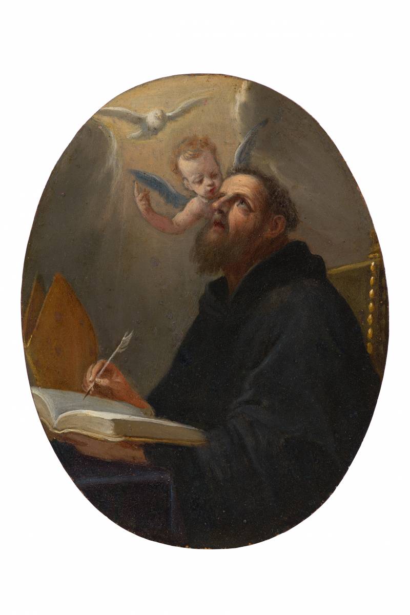Pier Francesco Cittadini  (Milano, 1616 – Bologna, 1618), San Francesco di Paola, Santa Teresa d’Avila e Sant’Agostino   