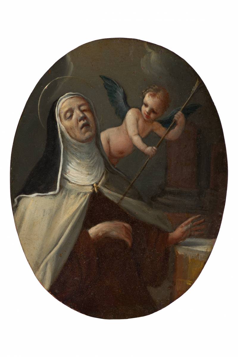 Pier Francesco Cittadini  (Milano, 1616 – Bologna, 1618), San Francesco di Paola, Santa Teresa d’Avila e Sant’Agostino   