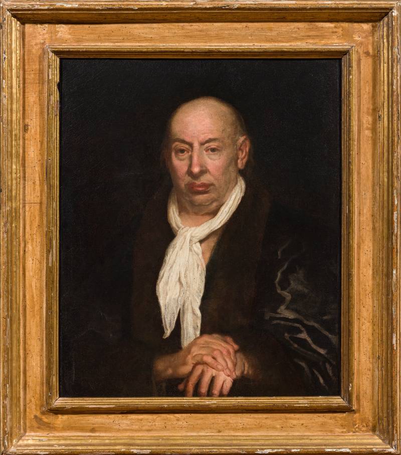 Salomon Adler (Danzica, 1630 – Milano, 1709), Ritratto di gentiluomo in veste da camera