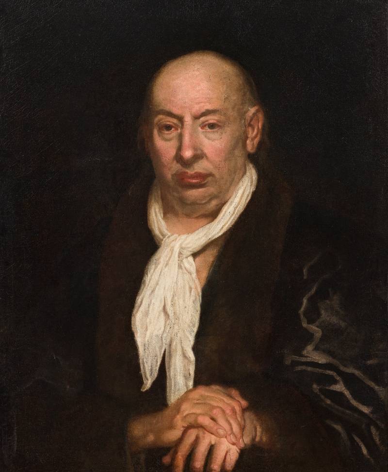 Salomon Adler (Danzica, 1630 – Milano, 1709), Ritratto di gentiluomo in veste da camera