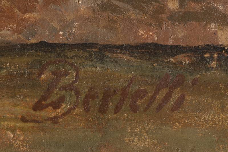 Luigi Bertelli ( San Lazzaro di Savena 1833 - Bologna 1916), Il lago di Como