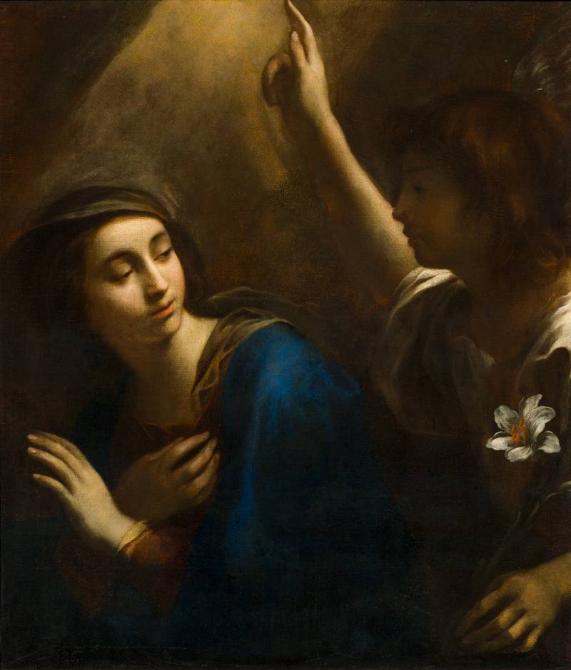 Louis Cousin detto Luigi Primo Gentile (Breynelden 1606-Bruxelles 1667-68), L'Annunciazione