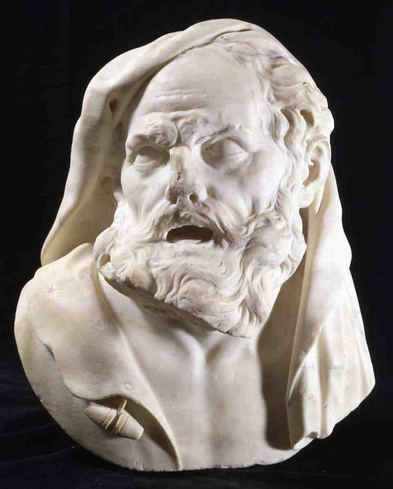 Scuola veneta della seconda metà del XVII secolo, Busto virile 