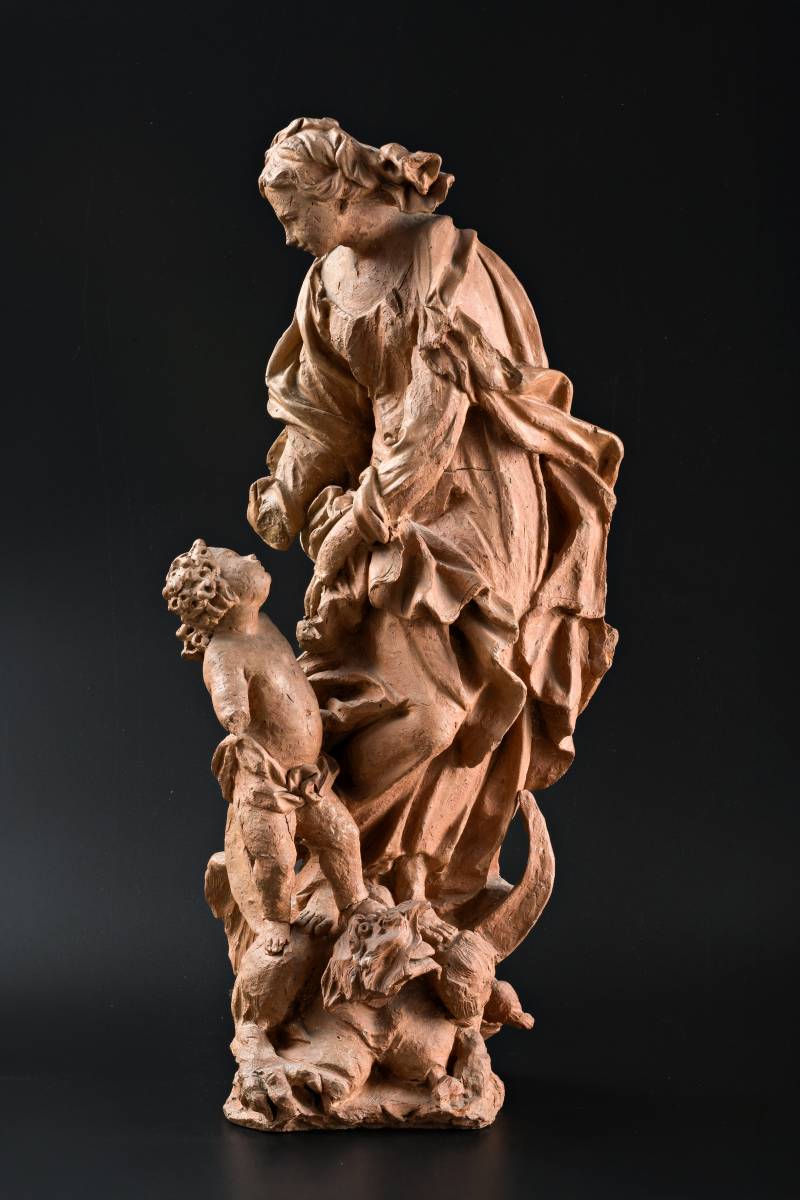 Scuola Lombarda del XVIII secolo, Madonna del soccorso